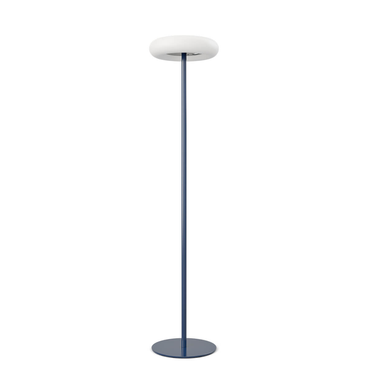 Belux Oto-01 LED Leseleuchte, tiefblau glänzend