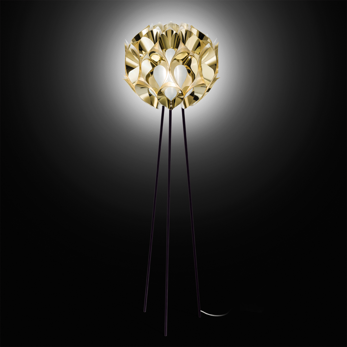 Slamp Flora Floor, gold (Gold)