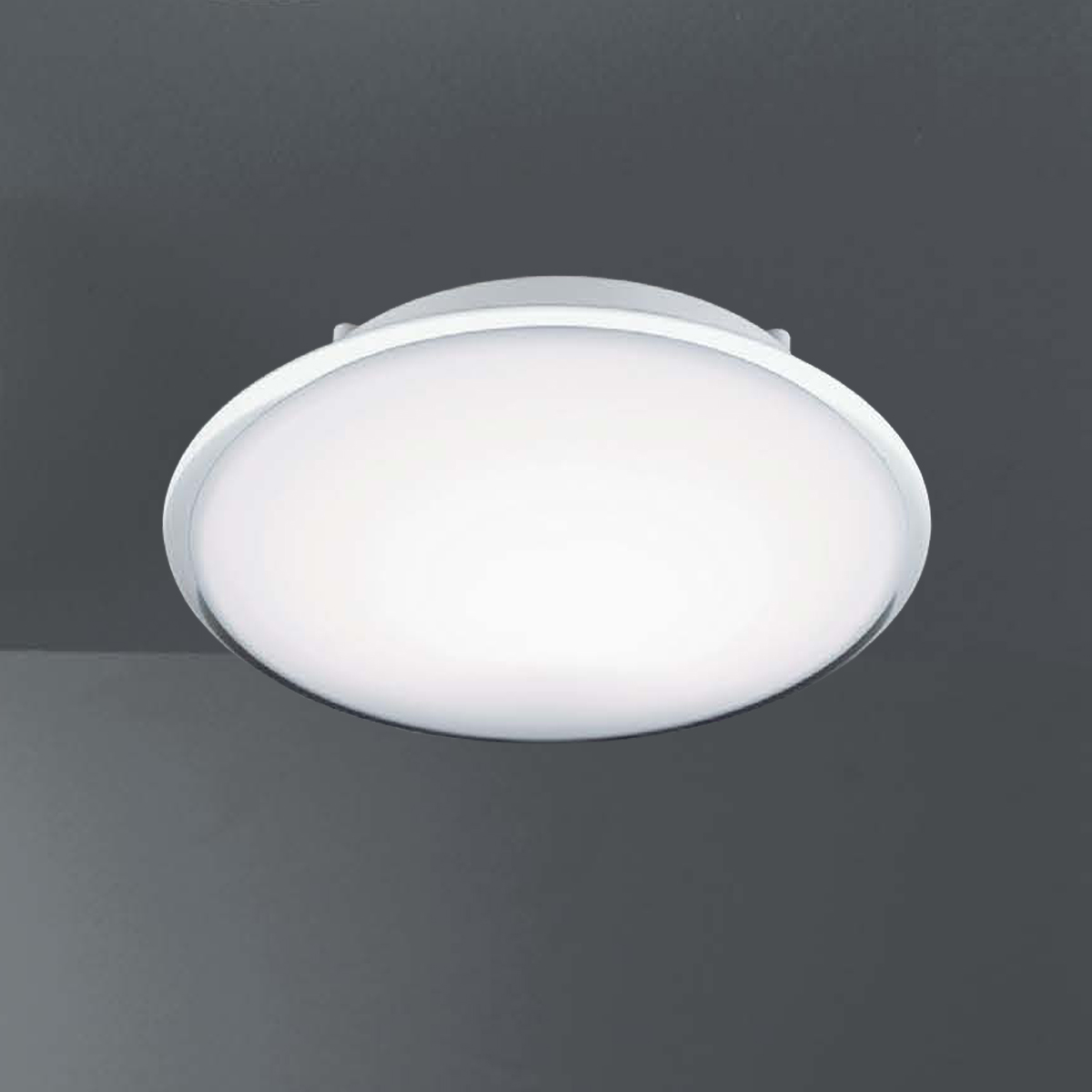 Bankamp 7578 Deckenleuchte, Ø: 26 cm, opalweiß