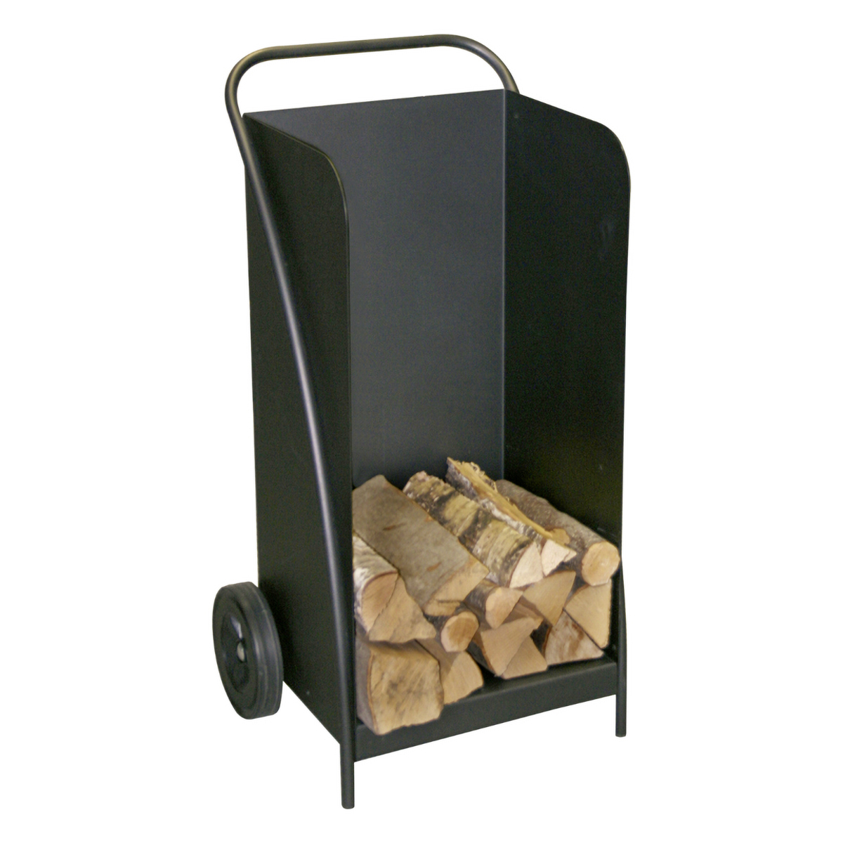 Heibi Fahrbarer Holzwagen Glimmer, Höhe: 95 cm, schwarz