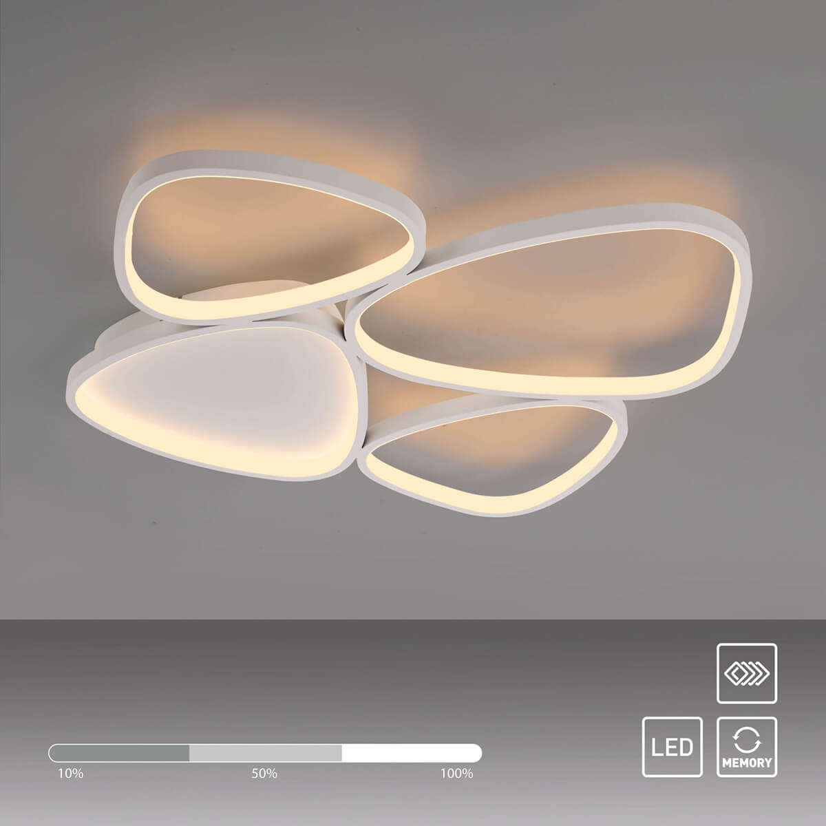 Pebbles 14038 LED Deckenleuchte