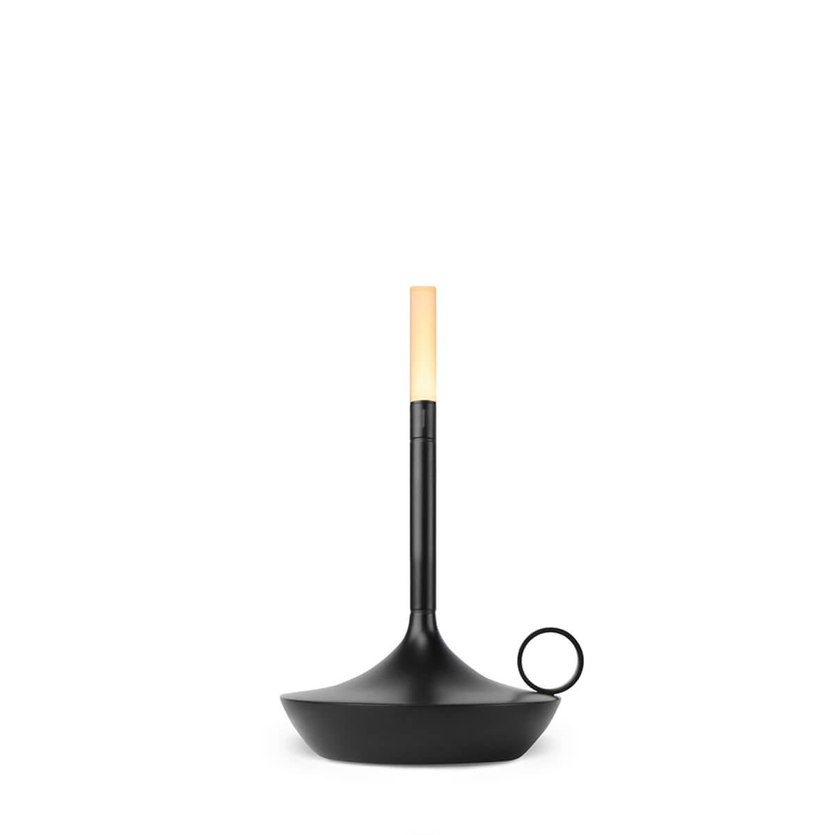 Graypants Wick S LED Akkuleuchte, schwarz (eingeschaltet)