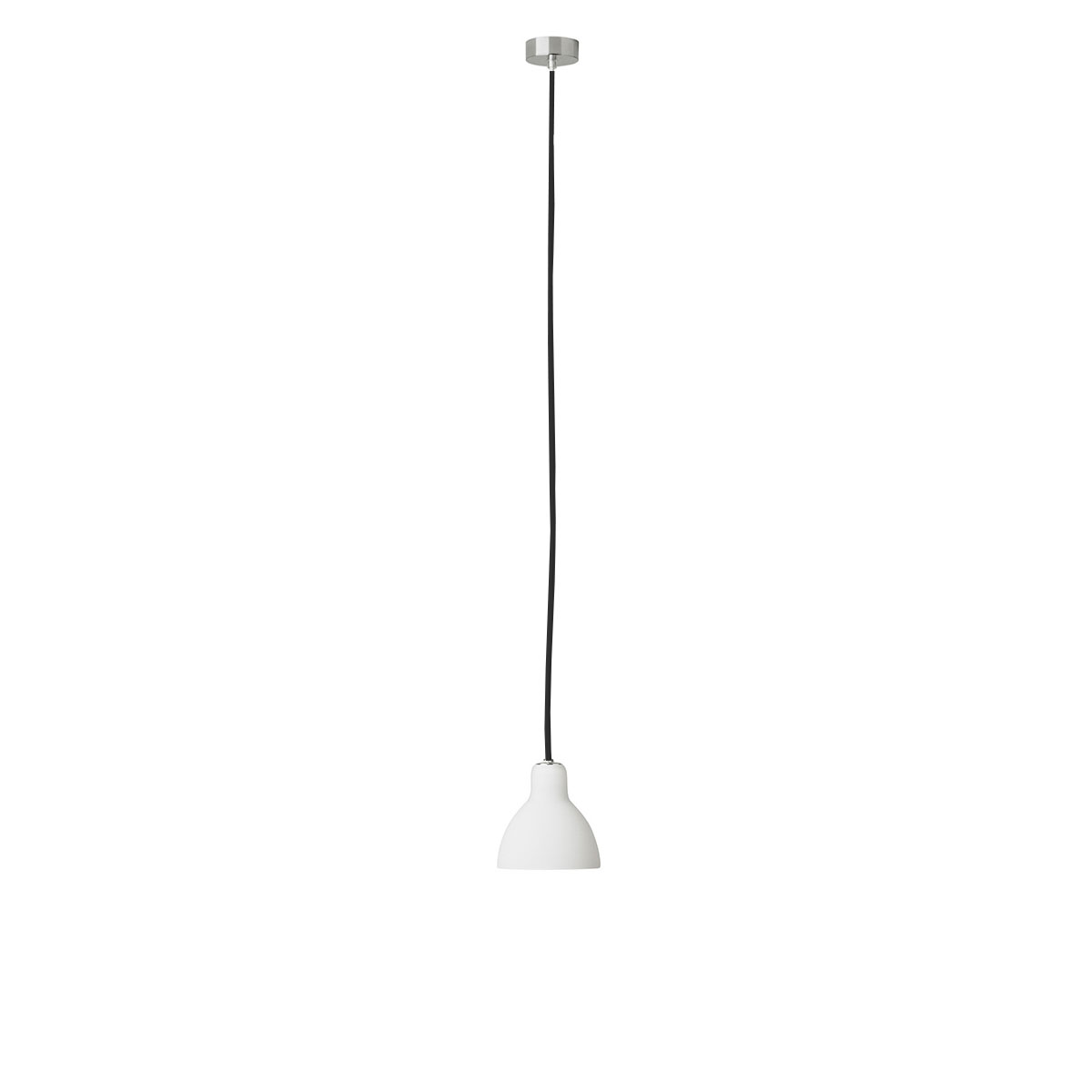 Rotaliana Luxy H5 Pendelleuchte, Kabel: schwarz, Schirm: weiß matt