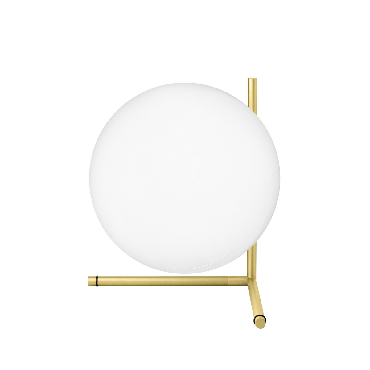 Flos IC T2 Tischleuchte, Messing gebürstet (©Piero Fasanotto)