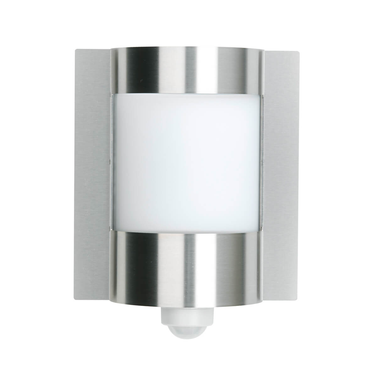Stainless steel, with motion detector