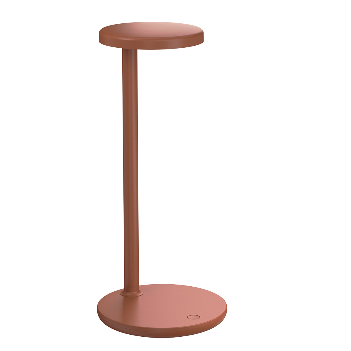 Flos Oblique LED Tischleuchte, rostrot matt