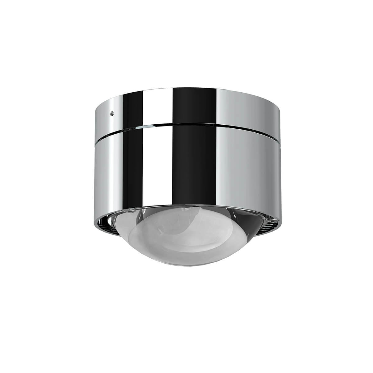 Top Light Puk Puk Mini Plus Deckenleuchte, Gehäuse, Chrom, mit Linse klar (nicht inbegriffen)