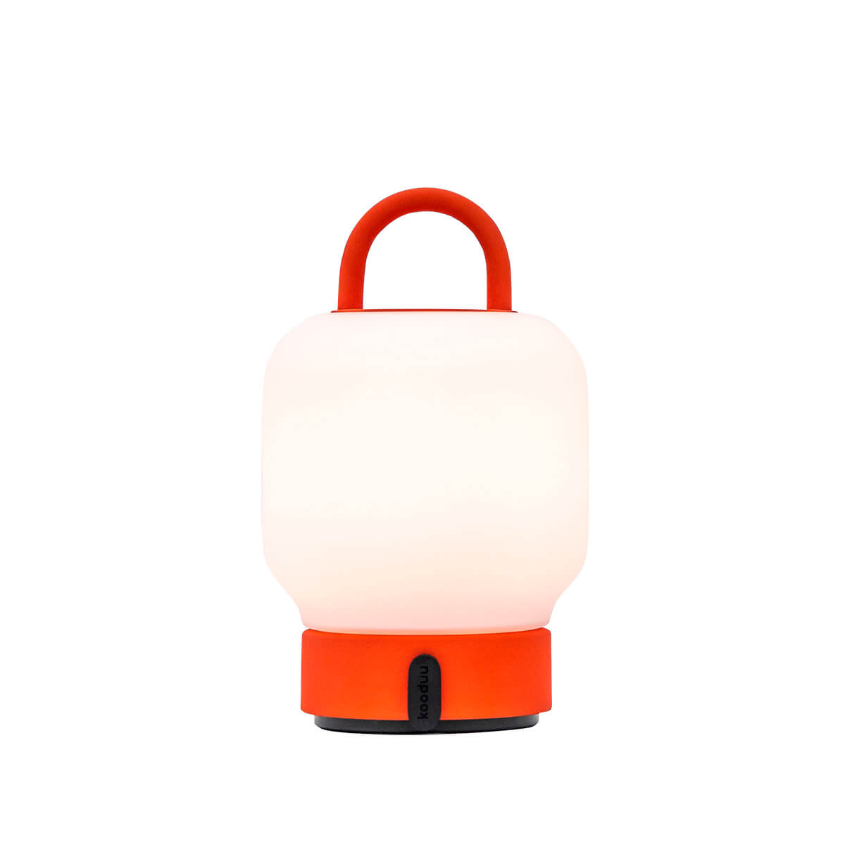 Kooduu Loome LED Akkuleuchte, orange (eingeschaltet)