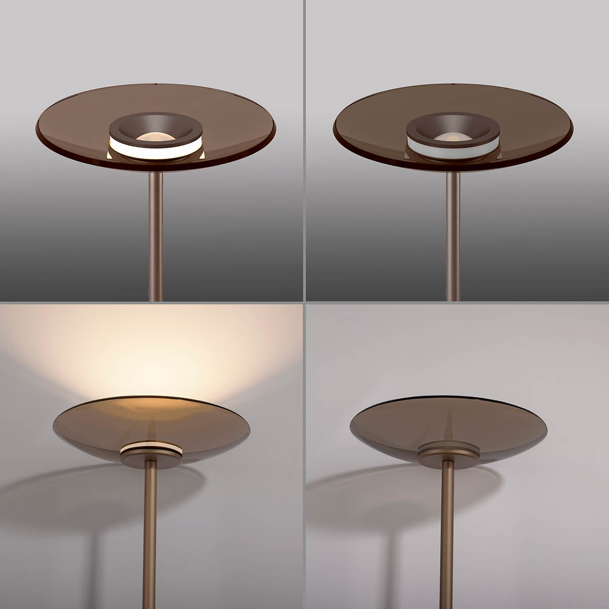 Neuhaus PURE Moon LED Stehleuchte, Bronze
