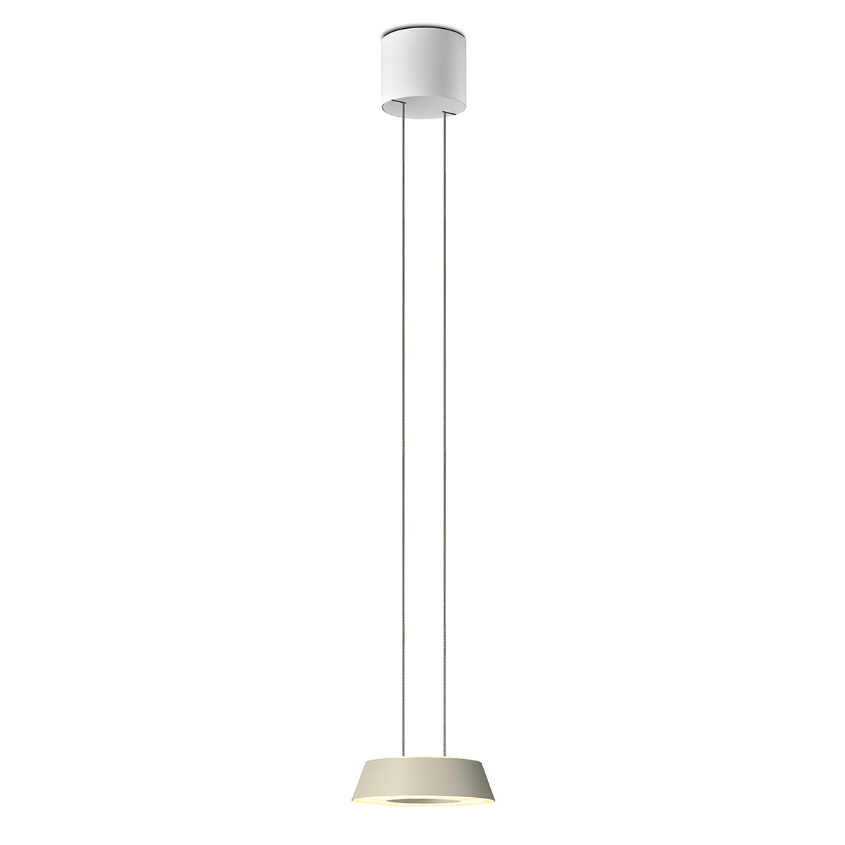 Oligo Glance LED Pendelleuchte, unsichtbare Höhenverstellung, cashmere