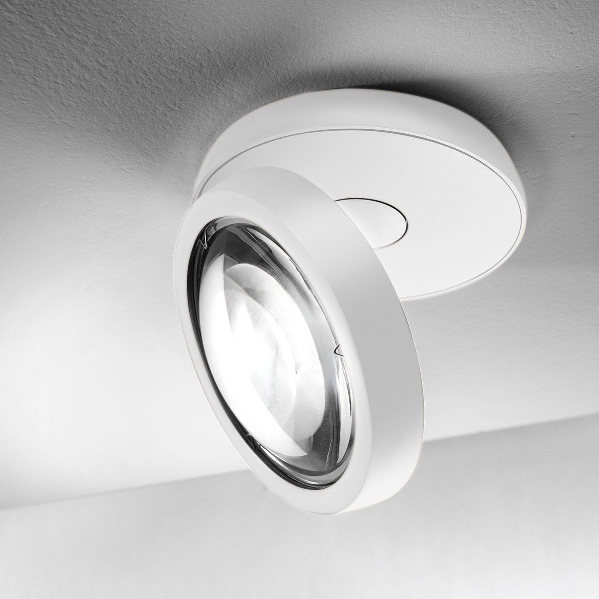 Lodes Nautilus LED Deckenleuchte, weiß matt