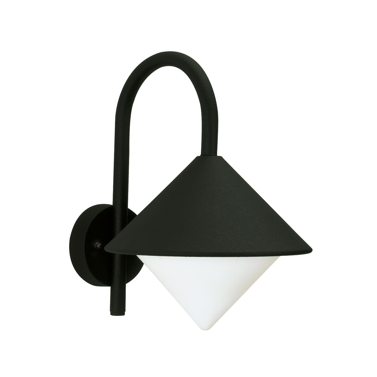 Albert Leuchten 0645 Außenwandleuchte, schwarz