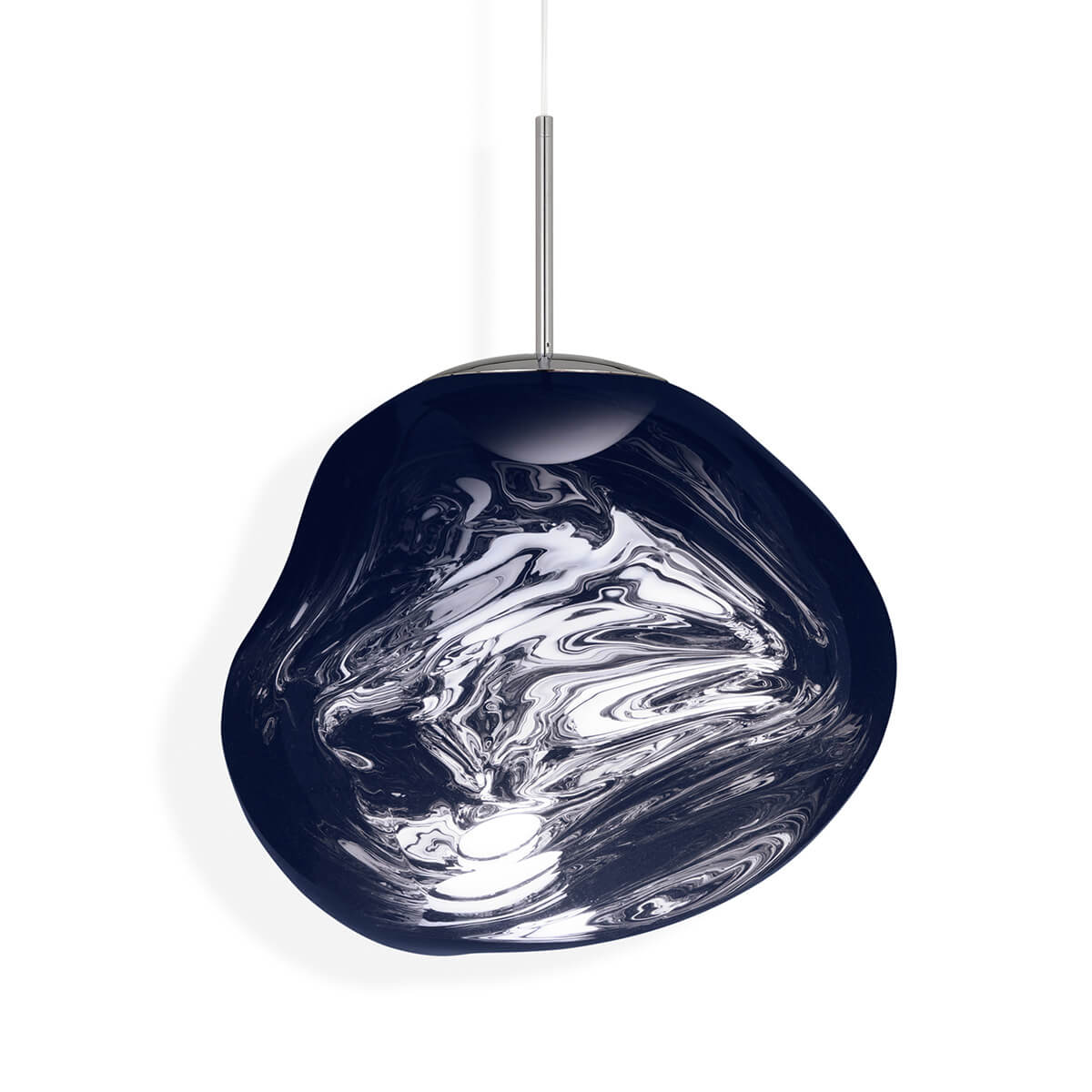 Tom Dixon Melt LED Pendelleuchte, Smoke (eingeschaltet)