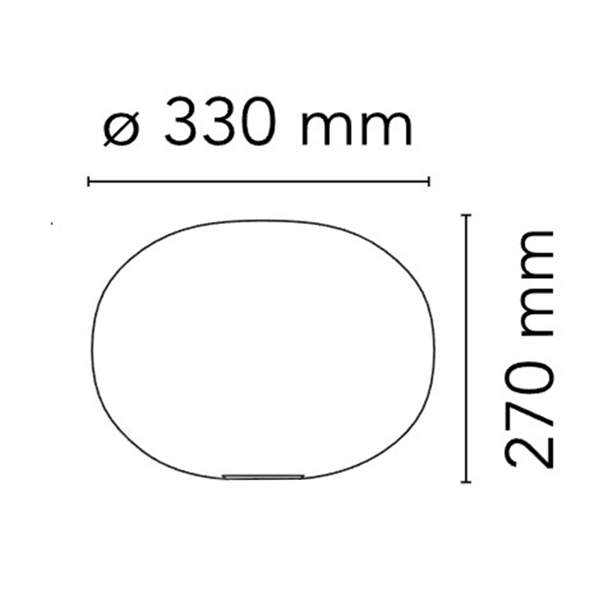 Glo-Ball 1 opaler Diffusor / Ersatzglas