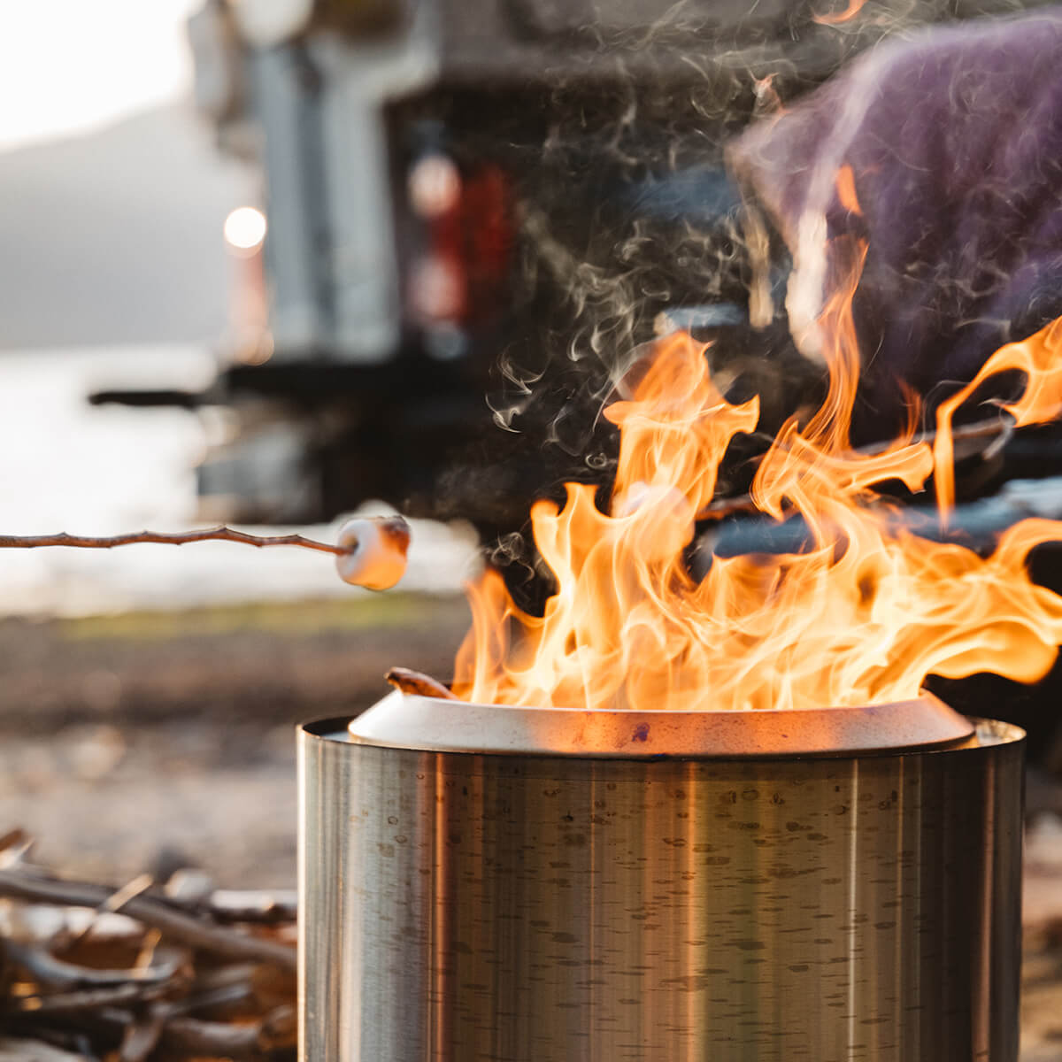Solo Stove Ranger 2.0 Feuerschale mit Standfuß, Edelstahl
