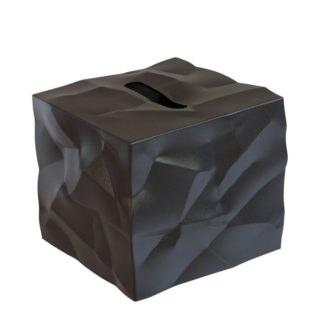 Essey Wipy Cube I Kosmetiktücher-Box & Tuchspender, schwarz