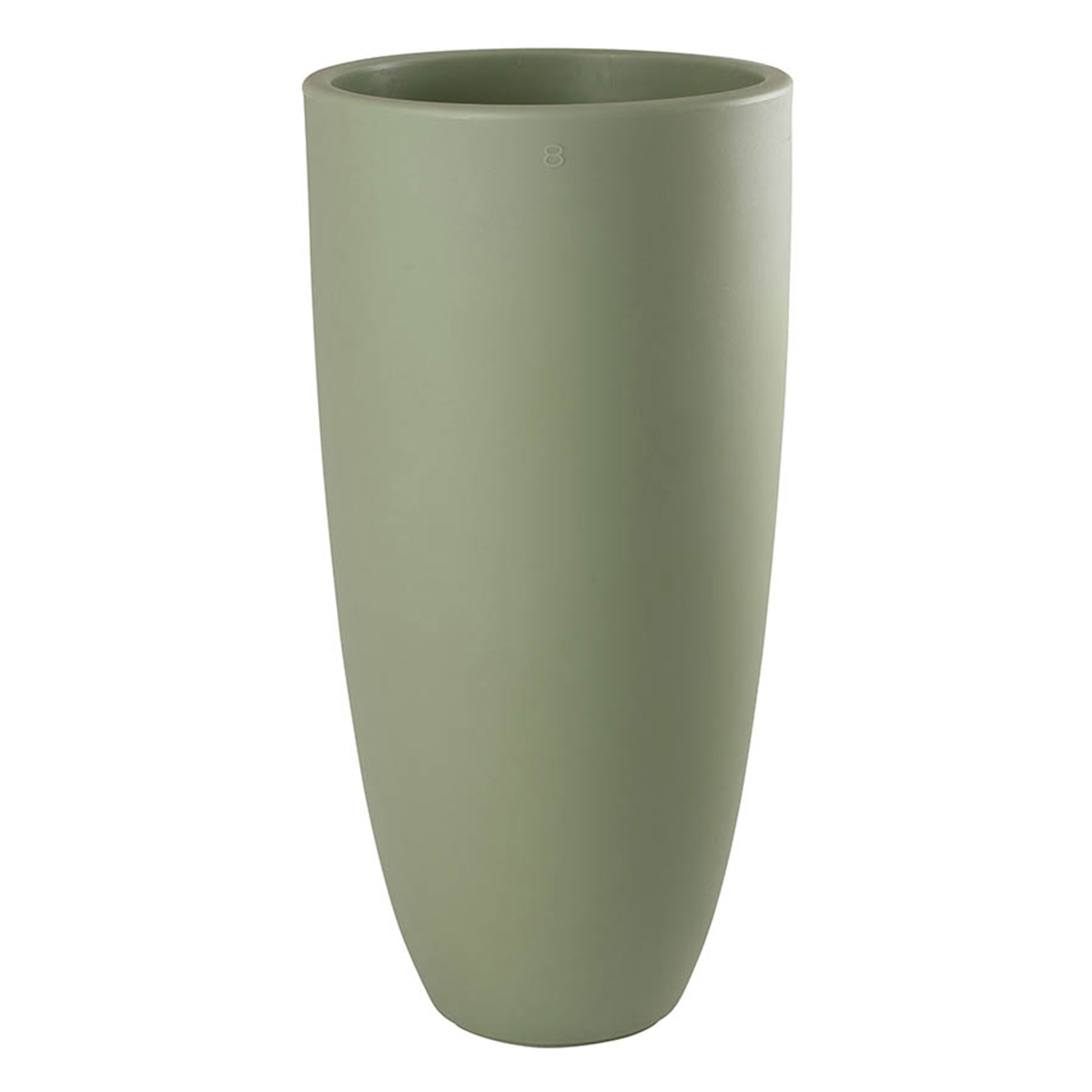 8 seasons design Shining Curvy Pot XL Dekoleuchte, mintgrün (ausgeschaltet)