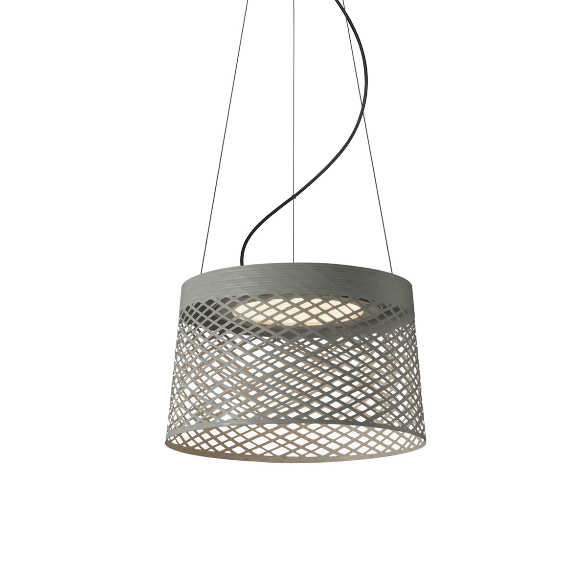 Foscarini Twiggy Grid LED Sospensione Outdoor, greige (graubeige)