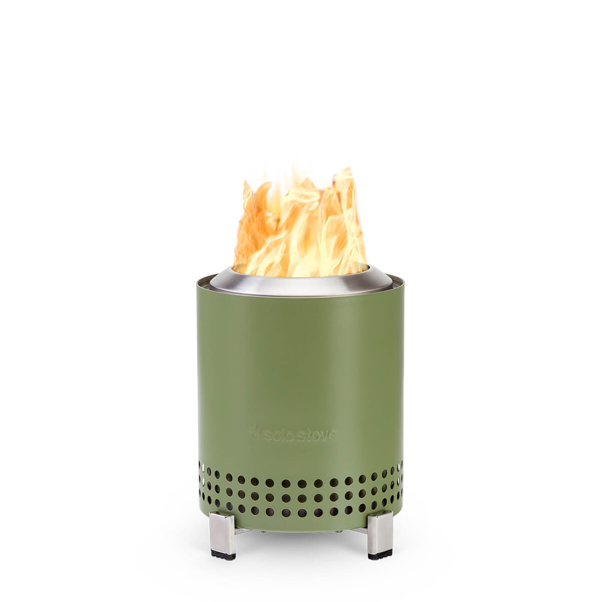 Solo Stove Mesa Tischfeuer & Tischkamin, Deep Olive (grün)