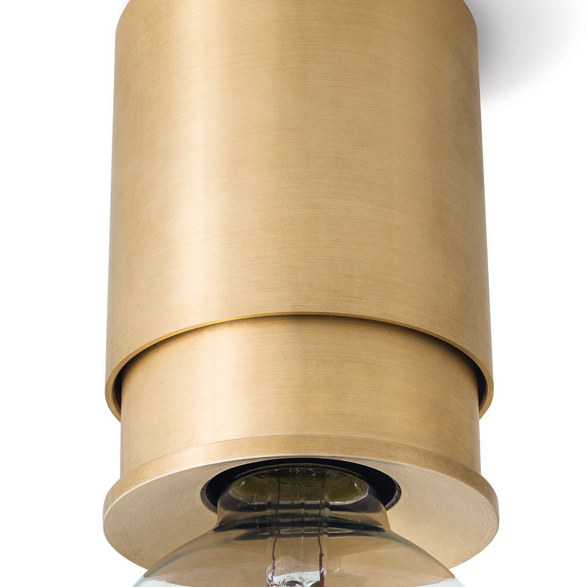 Twister Lighting Twister Pure Wand- / Deckenleuchte, messingfarben (Leuchtmittel nicht inbegriffen)