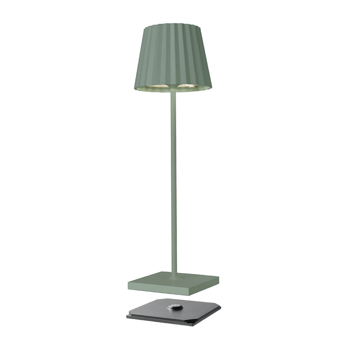 Sompex Troll 2.0 LED Akkuleuchte, olivgrün (Ladestation inbegriffen)