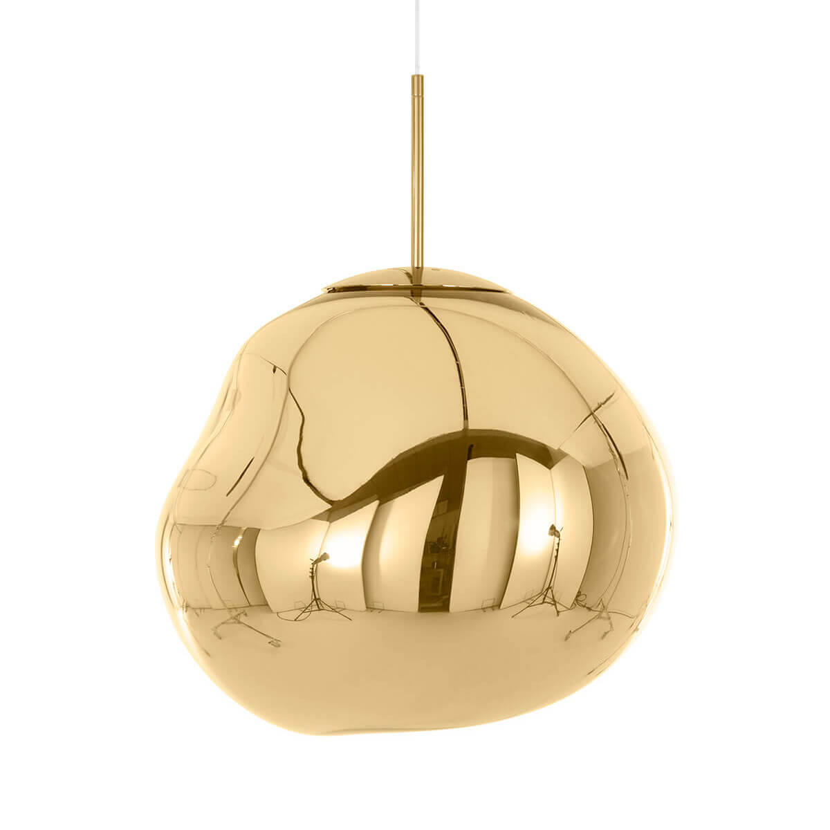 Tom Dixon Melt LED Pendelleuchte, Gold (ausgeschaltet)