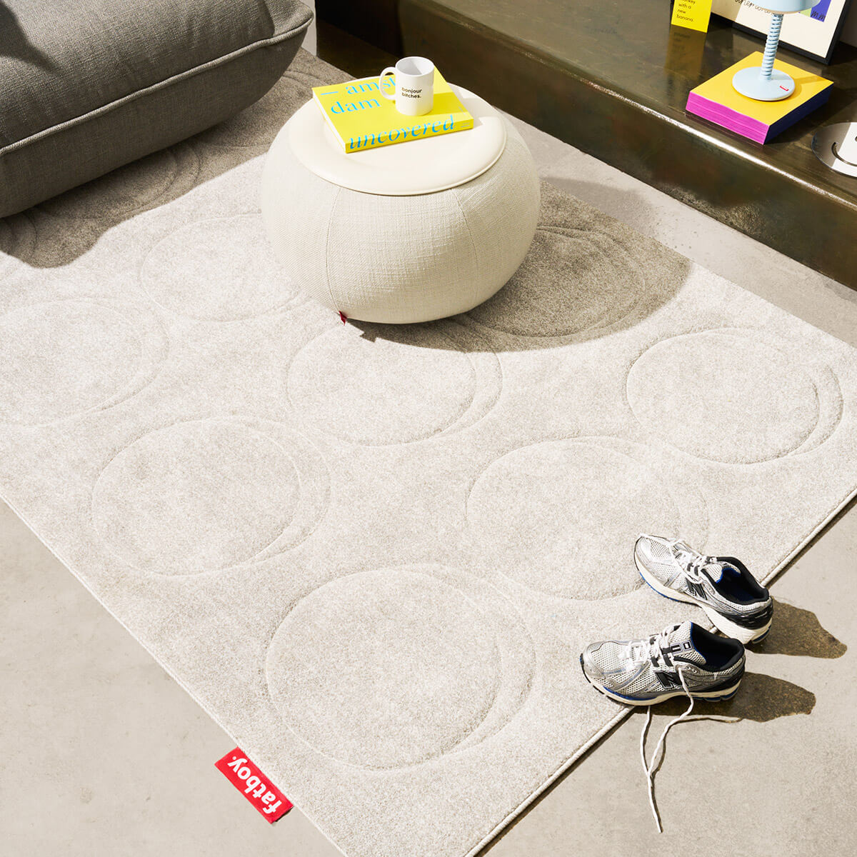 Fatboy Dot Carpet Teppich, Cloudy Grey (grau)