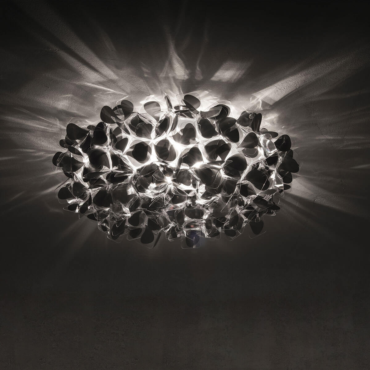Slamp Clizia Mama non Mama Ceiling / Wall Large, schwarz