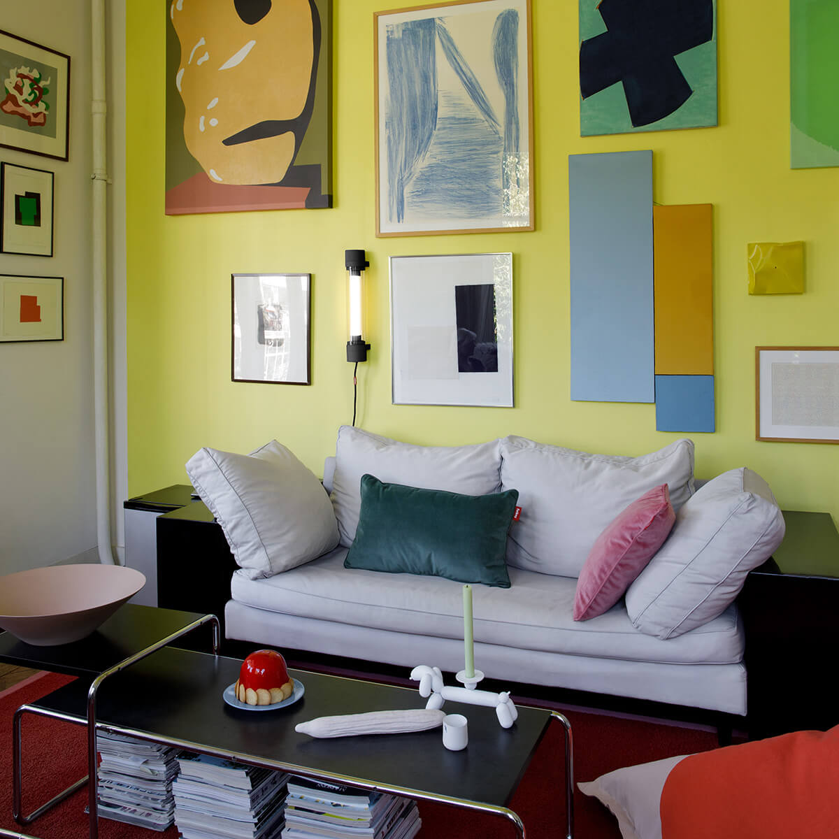 Fatboy Tjoep Small LED Wand- / Pendelleuchte, anthrazit