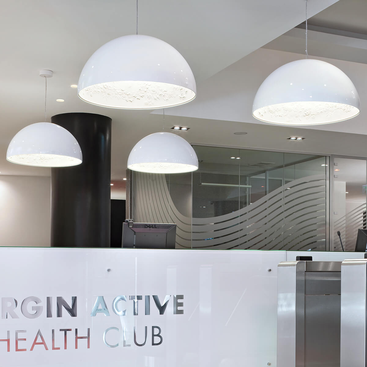 Flos Skygarden 1 Pendelleuchte, weiß glänzend (©Germano Borreli)