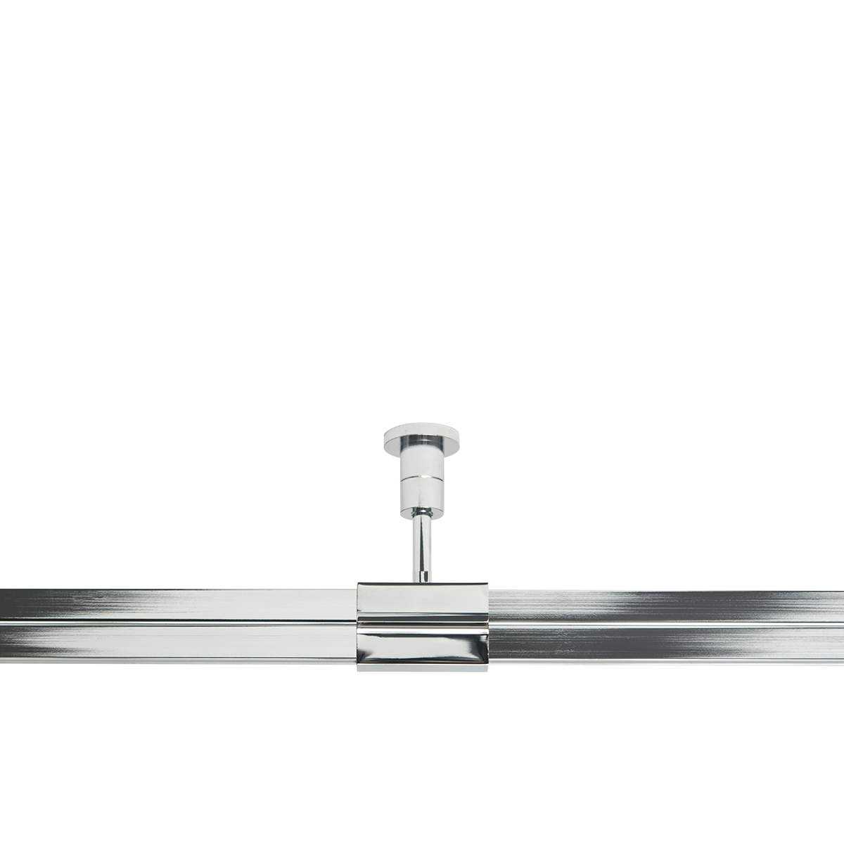 Oligo CHECK-IN System Träger Typ B, leitend mit Kupplung, 5 cm, Chrom