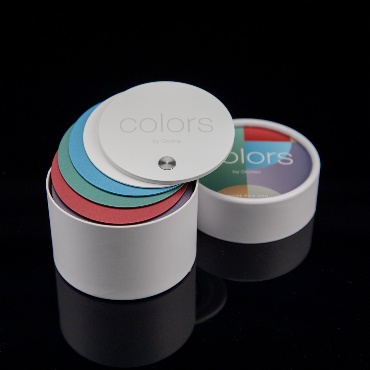 Colors by Occhio Musterbox zur Leihansicht