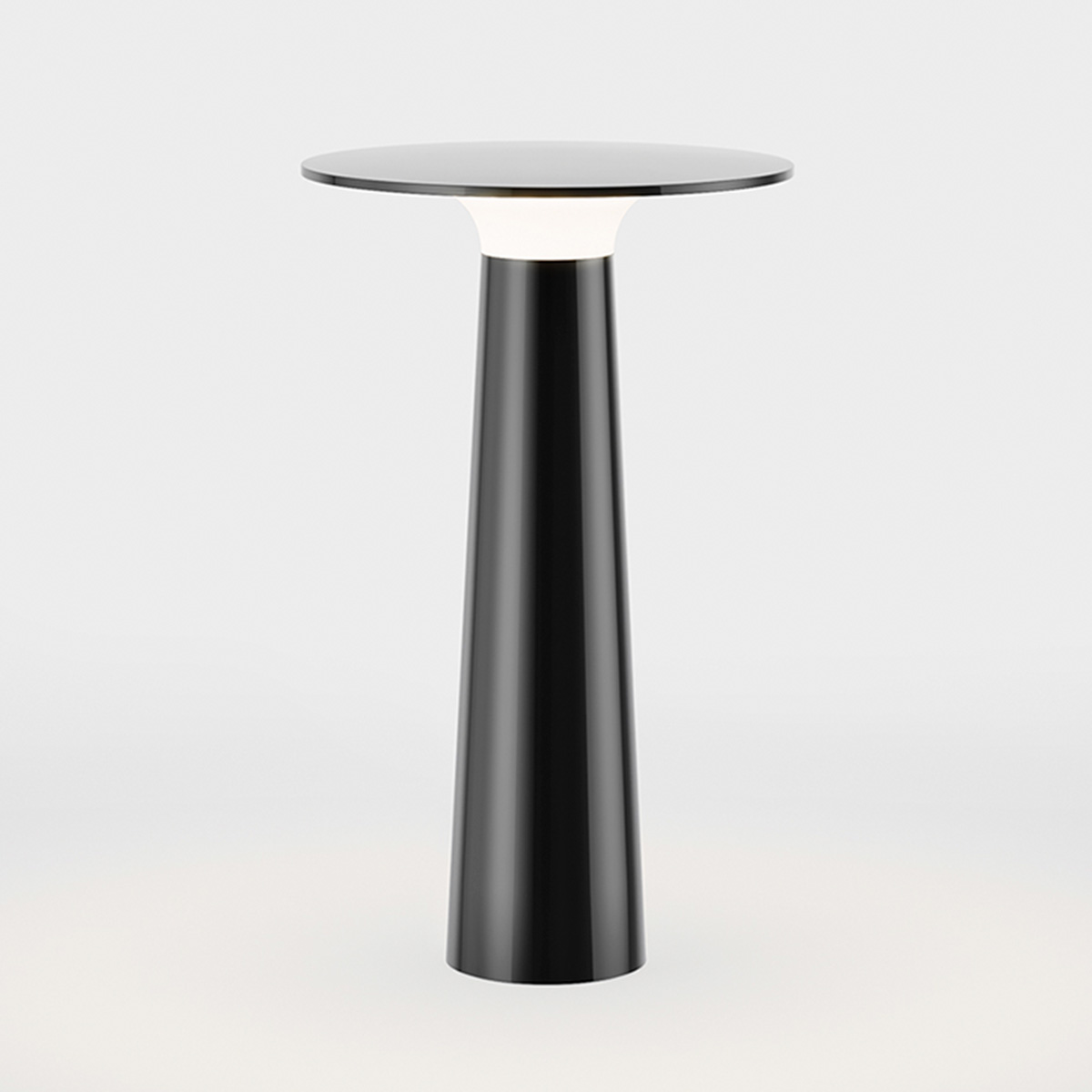 IP44.DE Lix LED Akkuleuchte, Dim-to-Amber, dark chrome (dunkles Chrom)