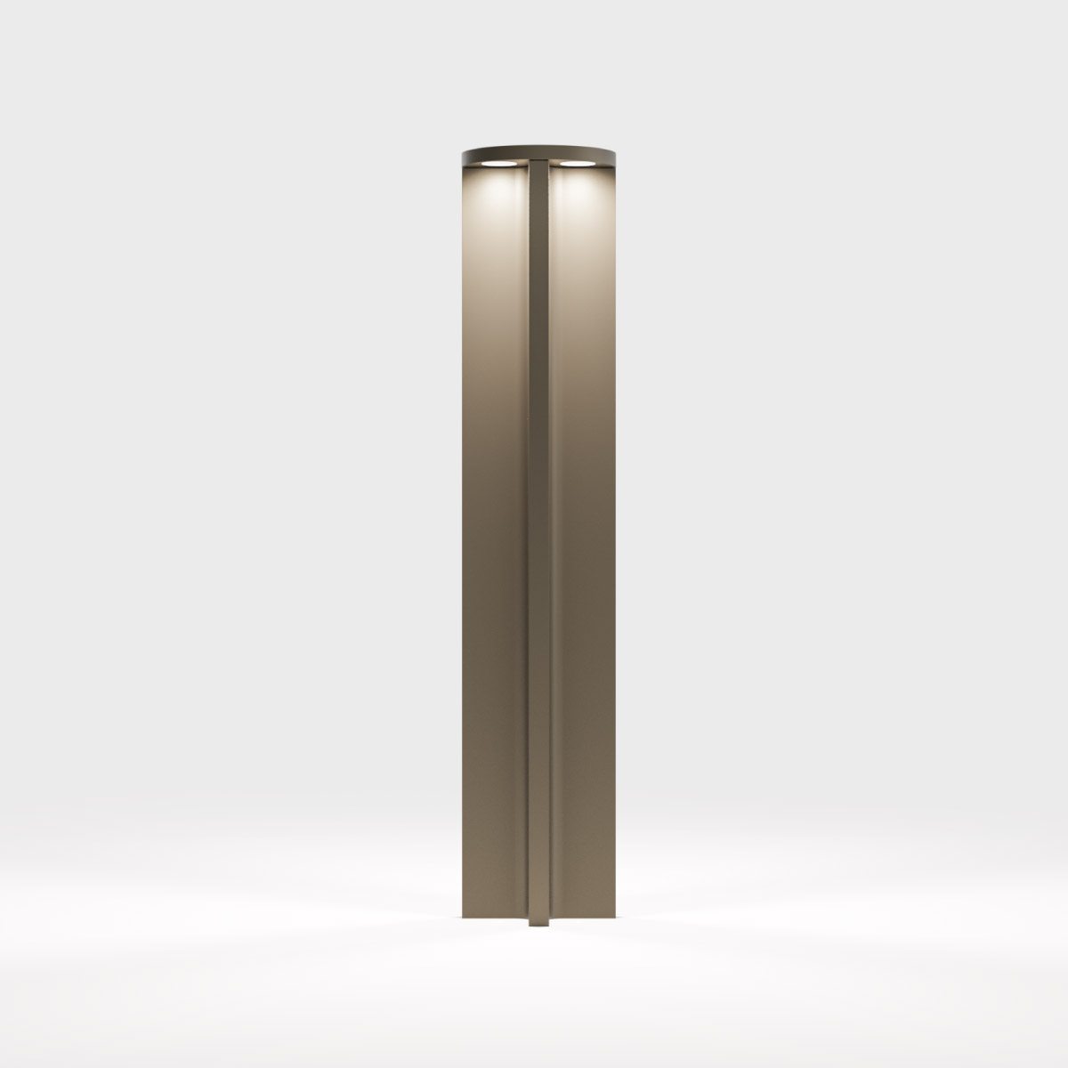 IP44.DE Mir R 70 LED Pollerleuchte, cool brown (braun)