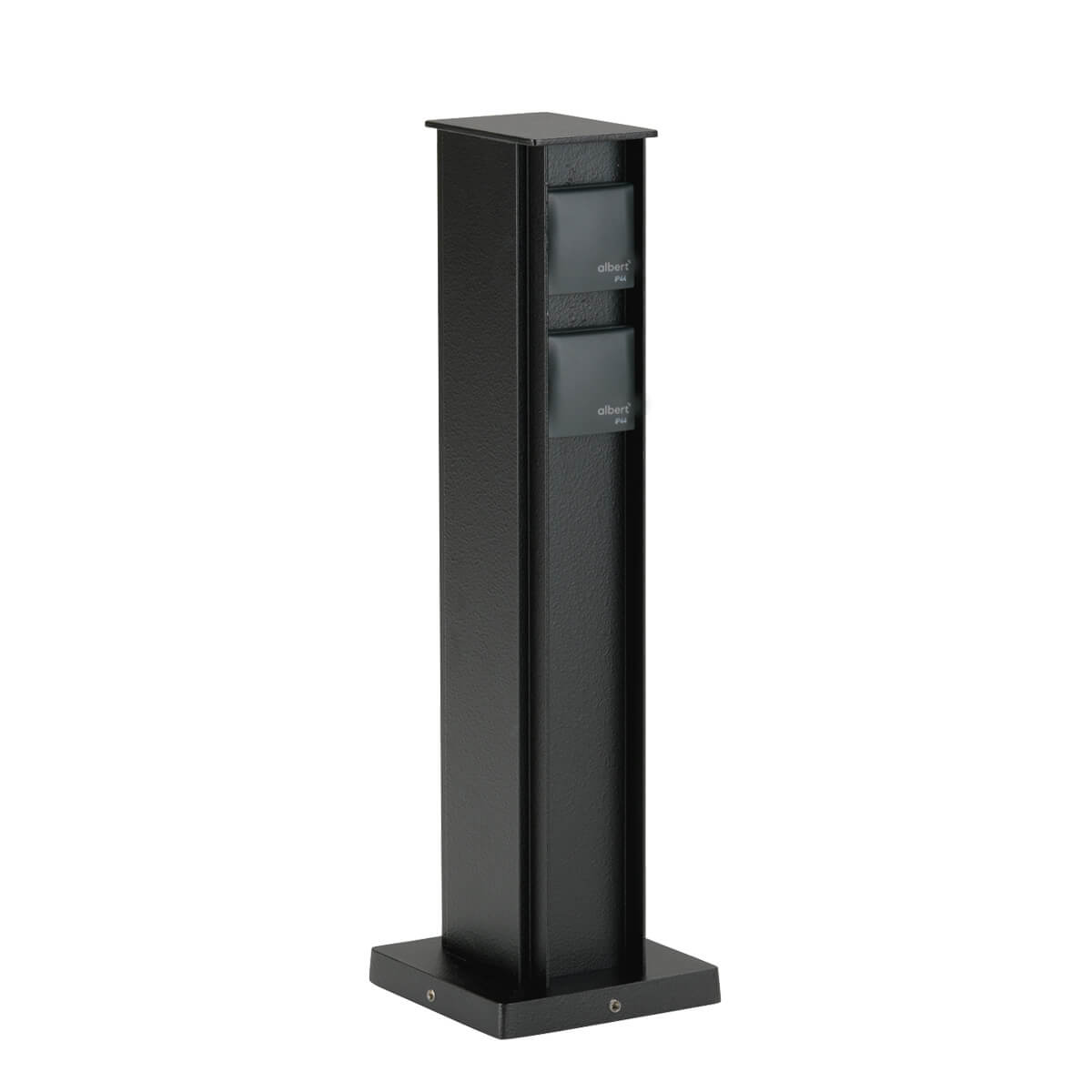 Albert Leuchten 2105/6 Steckdosensäule, 4-fach, schwarz