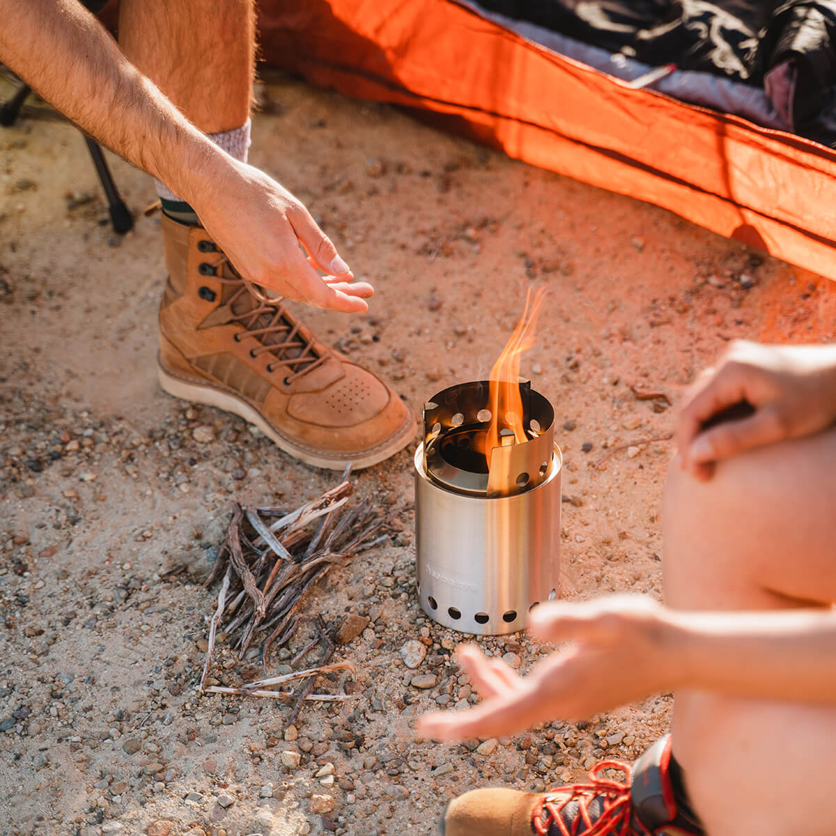 Solo Stove Titan Campingkocher, Edelstahl