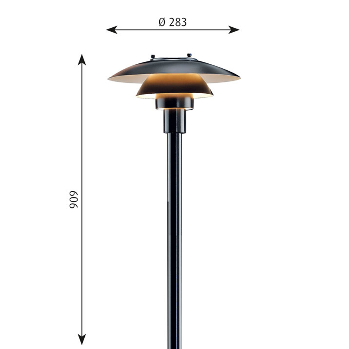 Louis Poulsen PH 3-2½ Pollerleuchte