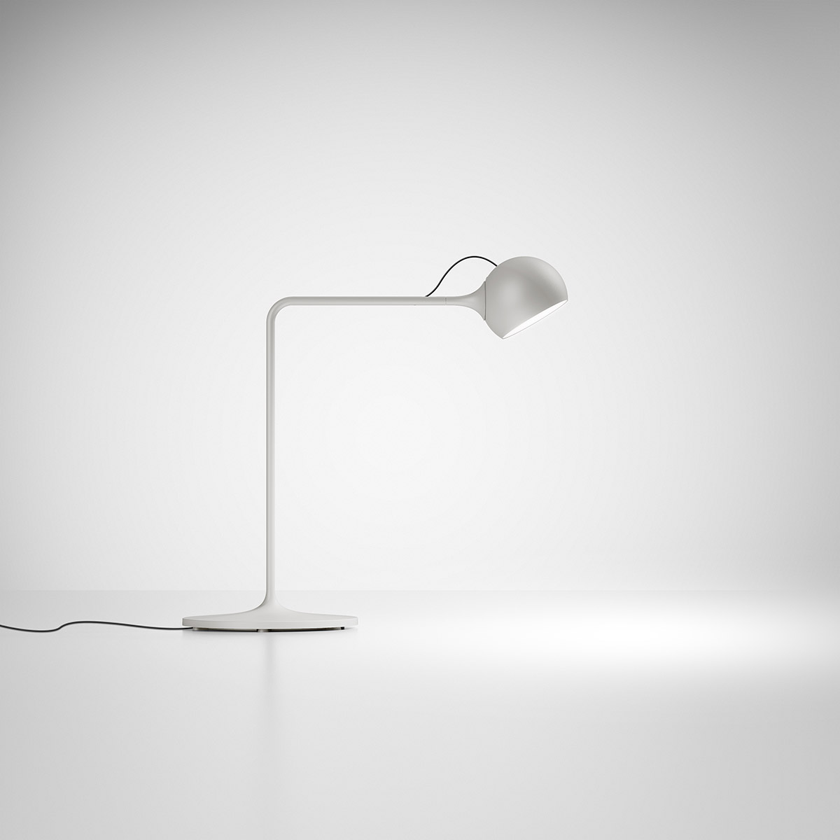 Artemide Ixa LED Tavolo, weißgrau