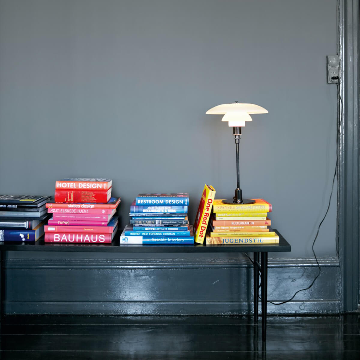 Louis Poulsen PH 3/2 Tischleuchte, schwarz metallisiert