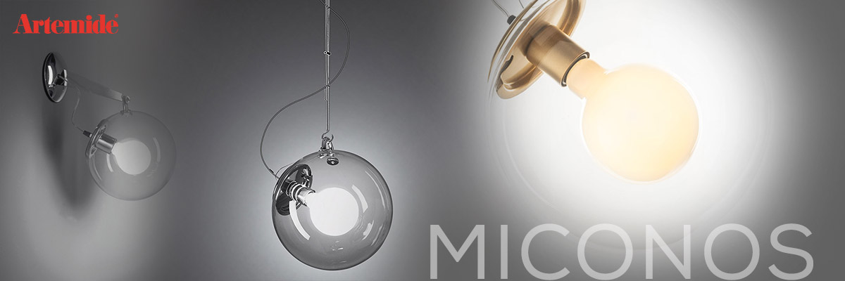 Kategoriebanner Marke Artemide Miconos Kategoriebanner Marke Artemide Miconos