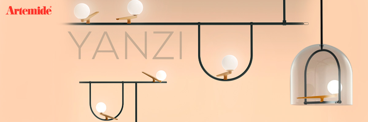 Kategoriebanner Marke Artemide Yanzi Kategoriebanner Marke Artemide Yanzi