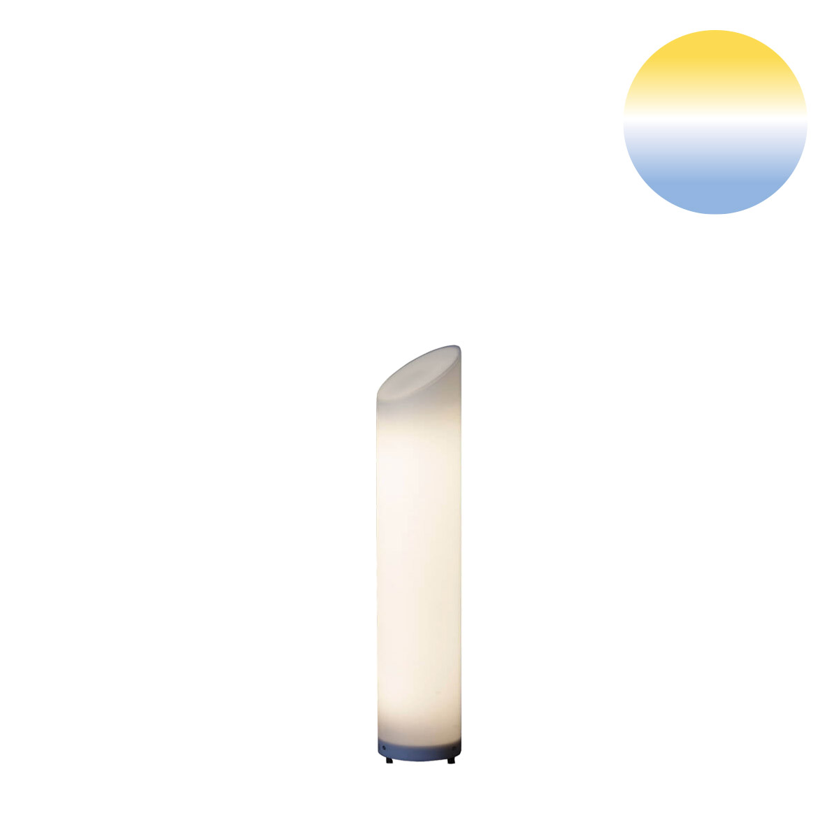 Niermann Standby Light Star CCT-LED Stehleuchte / Lichtsäule mit ZigBee, Höhe: 41 cm, weiß
