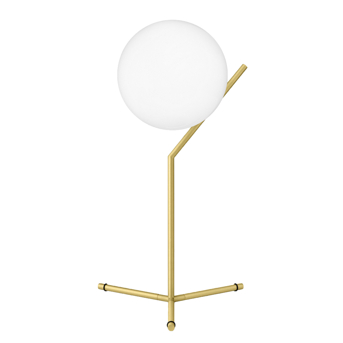 Flos IC T1 High Tischleuchte, Messing gebürstet (©Piero Fasanotto)