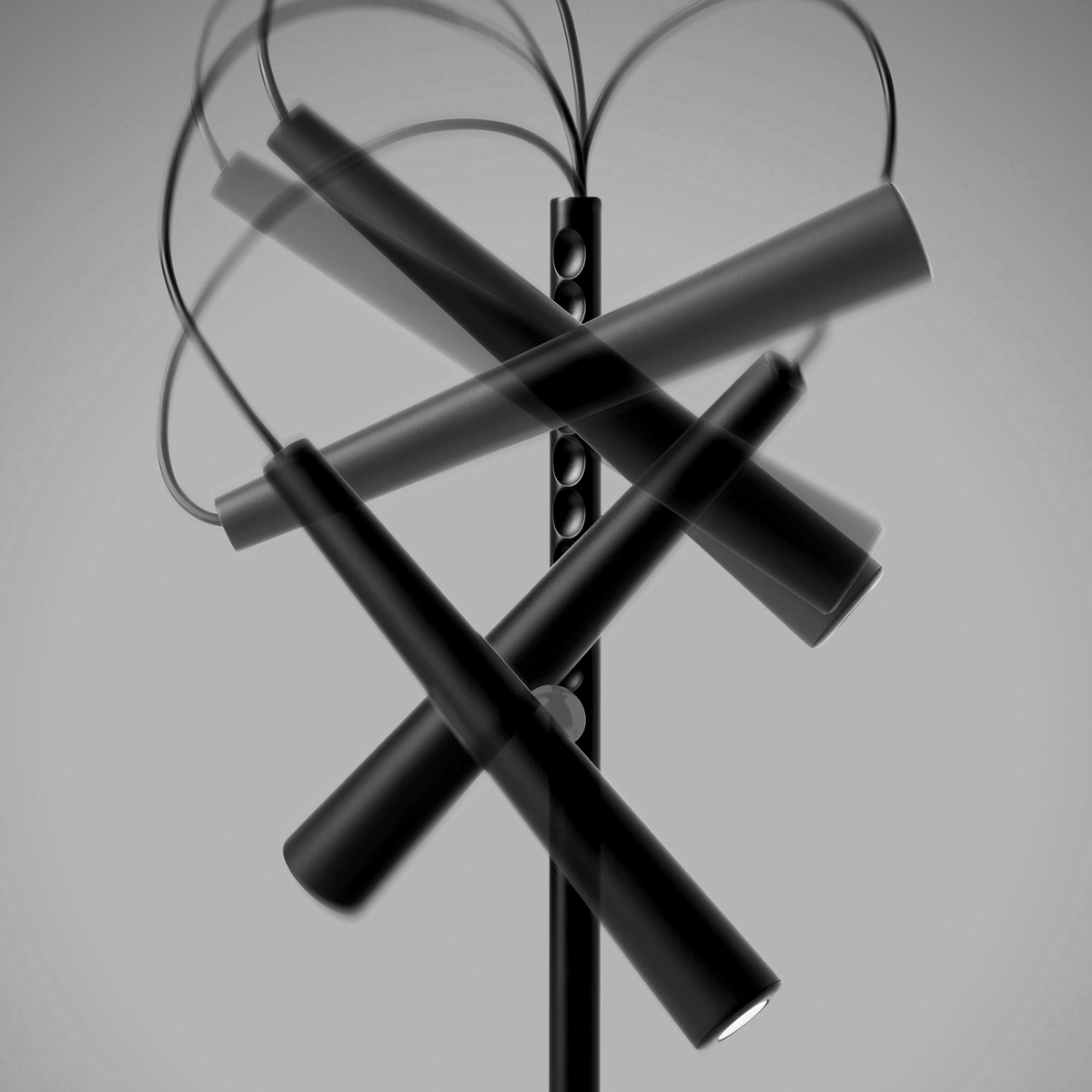 Foscarini Magneto LED Terra, nero (schwarz)