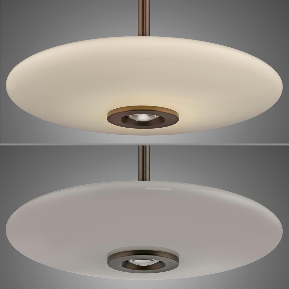 PURE E-Vitrum LED Pendelleuchte mit e-LIFT und CCT