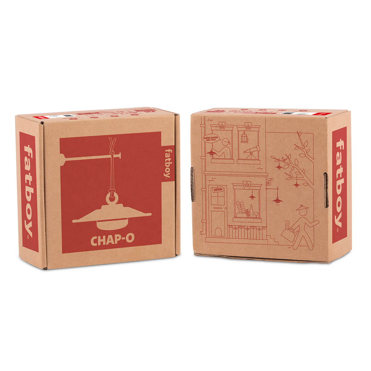 Fatboy Chap-O LED Akku-Pendelleuchte, Verpackung