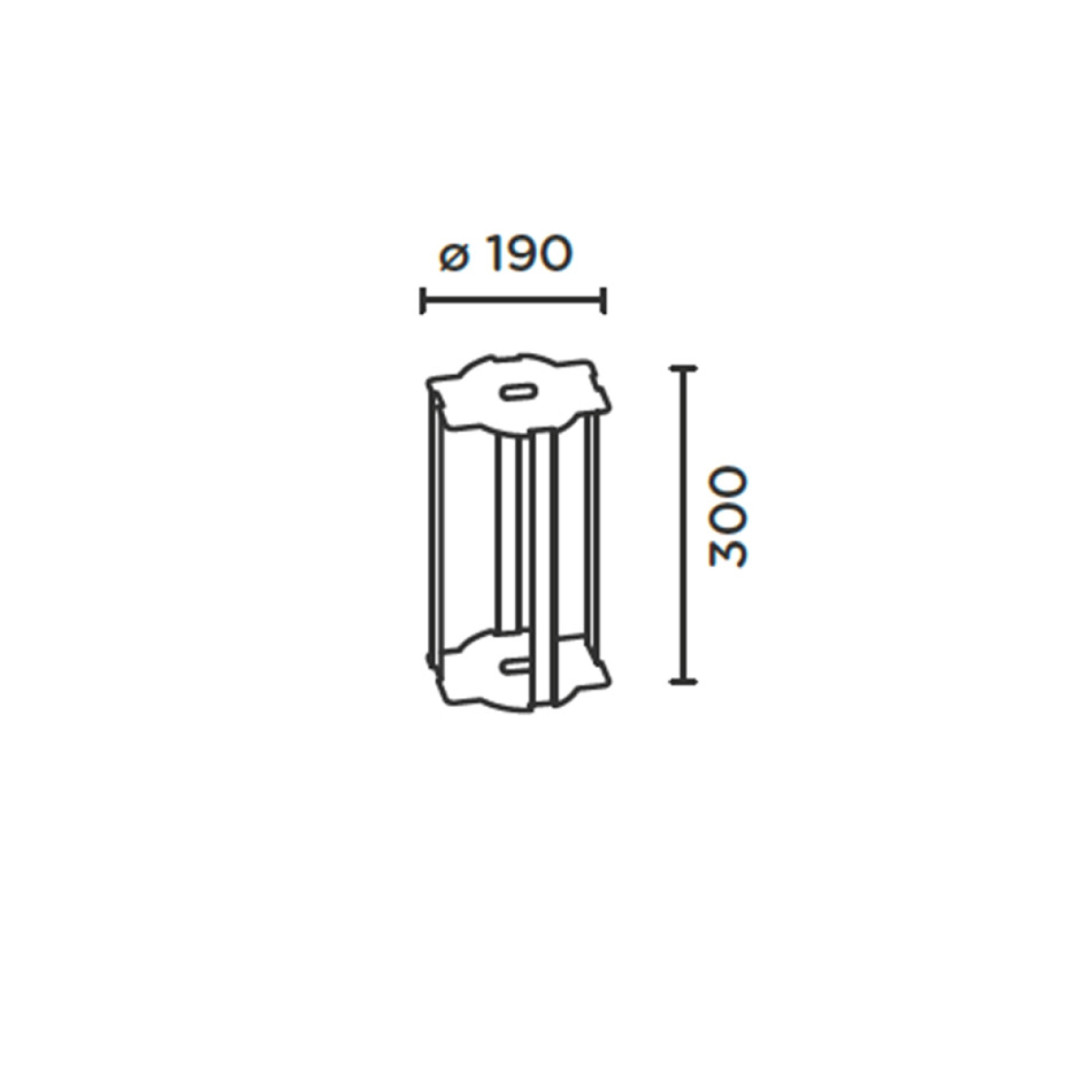 Mir R 30 LED Pollerleuchte