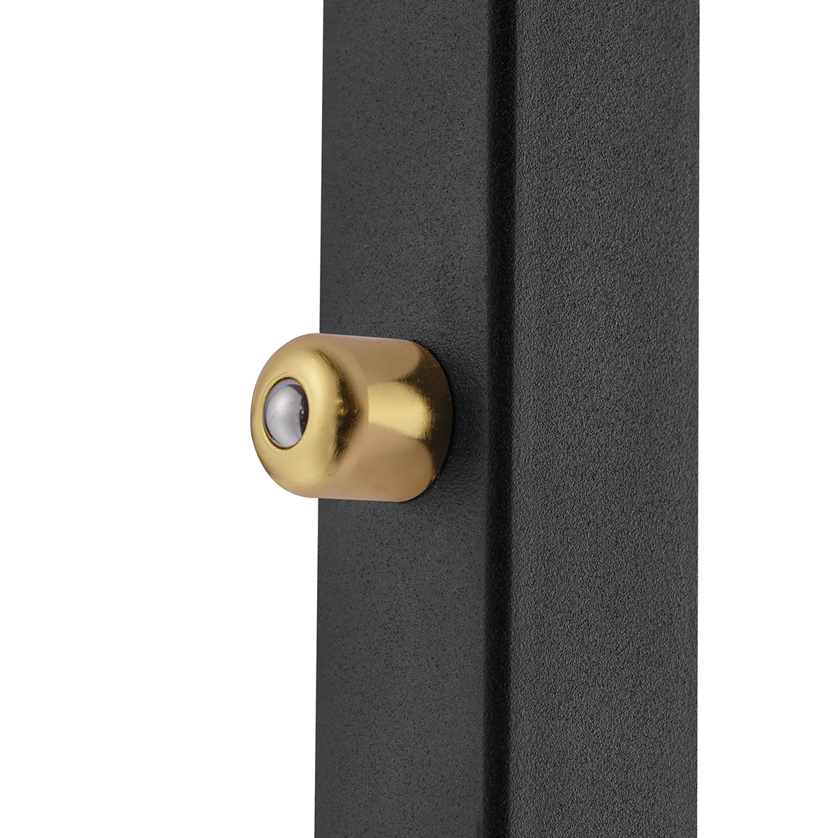 Luce Elevata by BANKAMP Pure Up LED Stehleuchte, Blattgoldoptik / schwarz, Tastdimmer