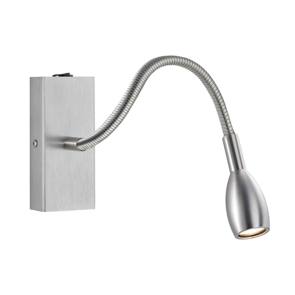 Knapstein Asta LED Wandleuchte, Nickel matt