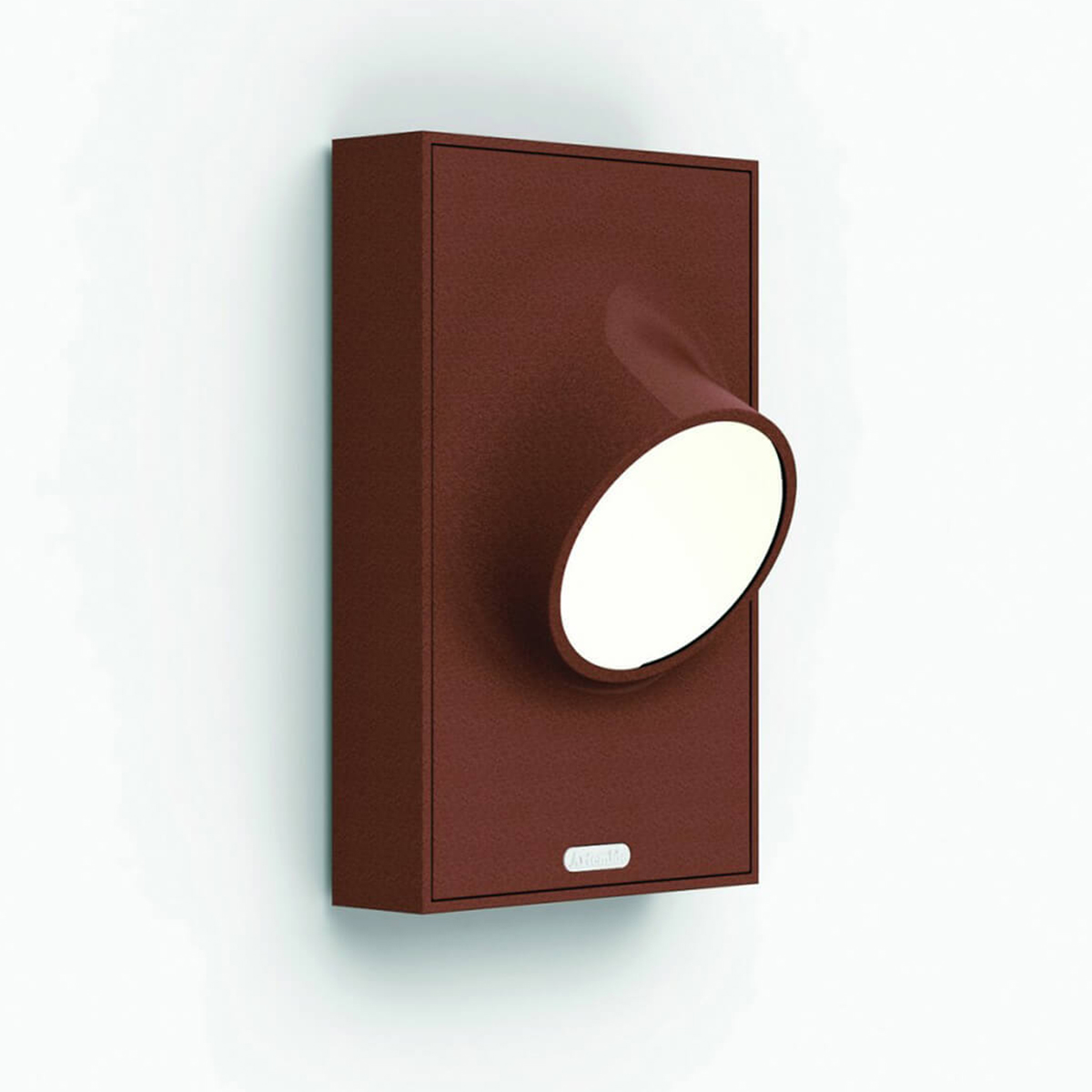 Artemide Outdoor Ciclope LED Außenwandleuchte, rostfarben